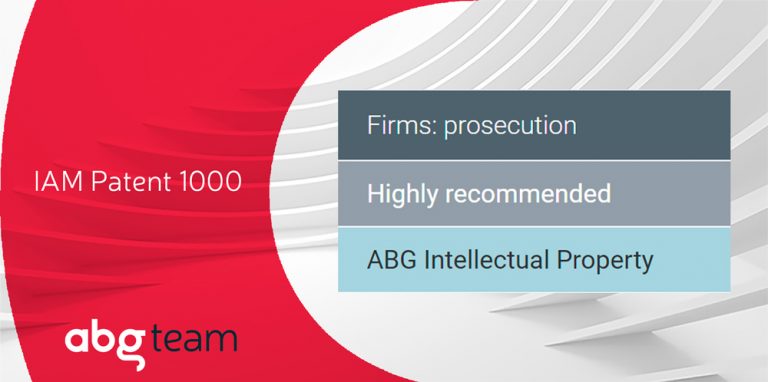 ABG IP a la primera posició de l’IAM Patents 1000 – The World’s Leading Patent Practitioners 2018 per setè any consecutiu