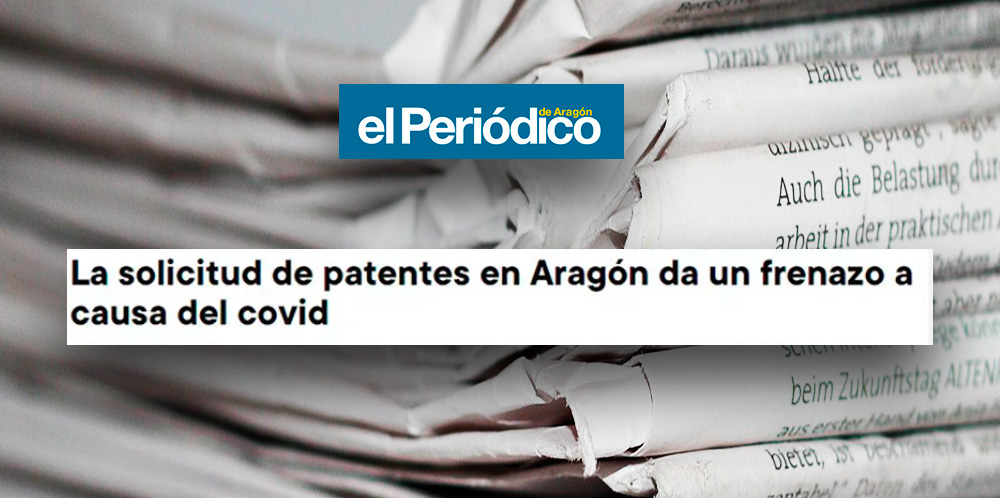 El Periódico de Aragón | Virginia Gómez comenta los datos de solicitudes de patentes registrados en Aragón