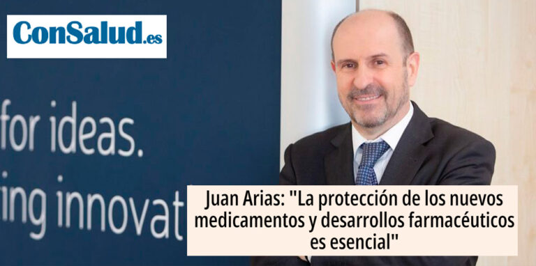 Consalud | Entrevista a Juan Arias sobre la protección de invenciones en el área farmacéutica
