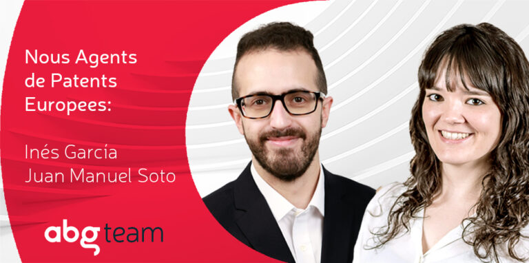 Dos enginyers d’ABG s’acrediten com a Agents de Patents Europees: Inés García i Juan Manuel Soto