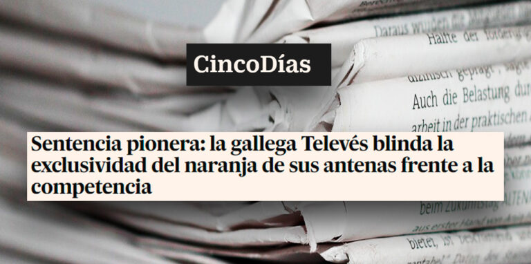 Cinco Días | Nuestra socia Laura Montoya comenta una sentencia pionera en España sobre una marca de color