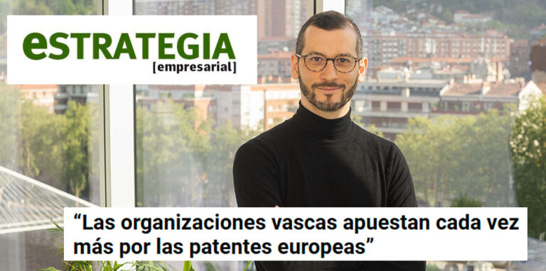 Estrategia Empresarial | Entrevista a Iain McGeoch: “Las organizaciones vascas apuestan cada vez más por las patentes europeas”