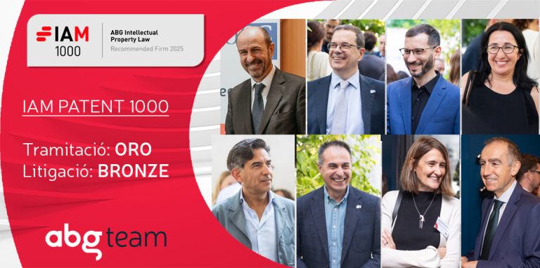 Revalidem l’or en tramitació i el bronze en litigació a l’edició 2025 de l’IAM Patent 1000