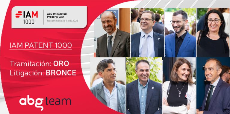 Revalidamos el oro en tramitación de patentes y bronce en litigación en la edición 2025 del IAM Patent 1000