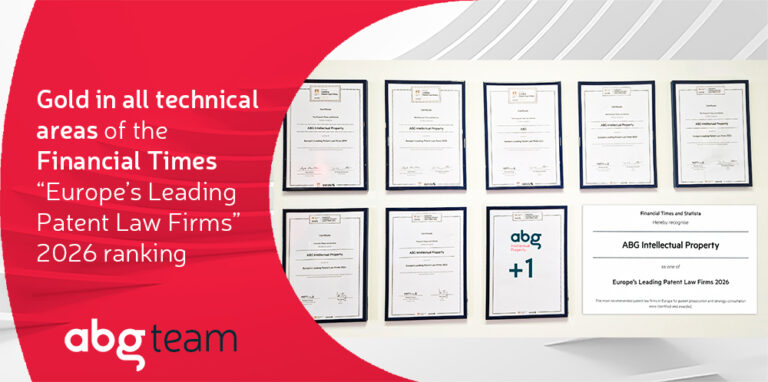 Read more about the article Financial Times awards us gold across all technical areas and ranks our firm as a leader in patents in Europe