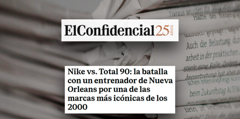El Confidencial | Christine Weimann participa en un reportaje sobre el pleito entre Nike y Total 90