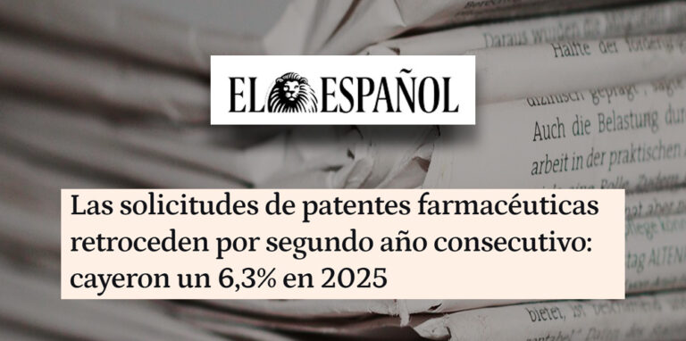 Lee más sobre el artículo El Español | Iain McGeoch analiza la evolución de las patentes de la industria farmacéutica